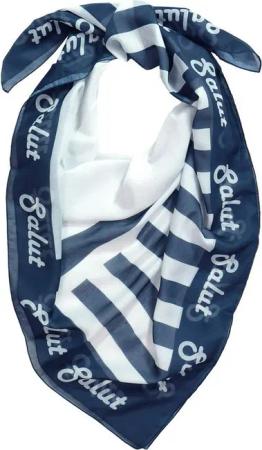 Ulla Popken Halstuch Tuch Streifen quadratisch