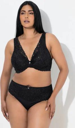 Ulla Popken High-Apex-BH TRUYOU Bügel-BH Spitze Softcups