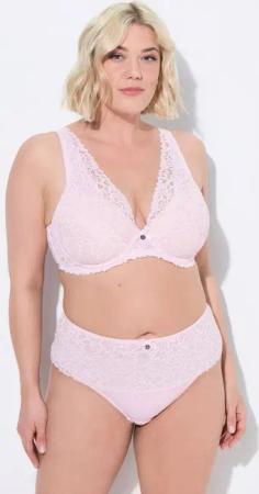 Ulla Popken High-Apex-BH TRUYOU Bügel-BH Spitze Softcups