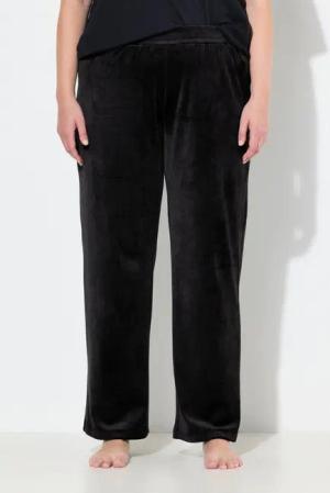 Ulla Popken Homewearhose Homewear-Hose Nicki Elastikbund kuschelweich