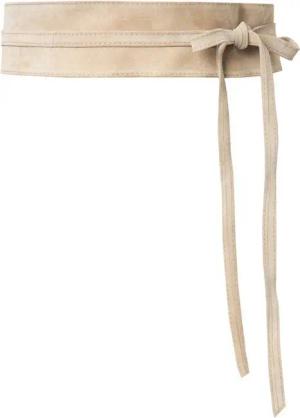 Ulla Popken Hüftgürtel Leder-Bindegürtel Veloursleder Einheitsgröße