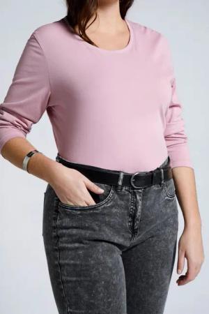 Ulla Popken Hüftgürtel Ledergürtel echtes Leder Länge bis 155 cm