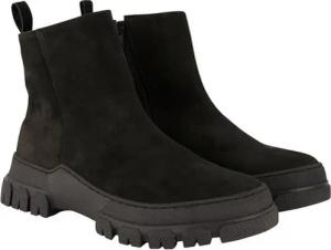 Ulla Popken Leder-Boots Chunky-Sohle Wechselfußbett Weite H Stiefel