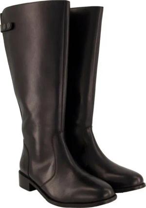 Ulla Popken Lederstiefel XL-Schaft Elastikeinsatz Weite H Stiefel