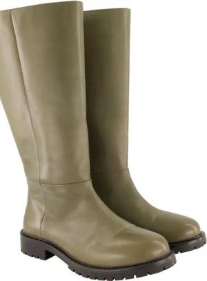 Ulla Popken Lederstiefel XL-Schaft Weite H Stiefel