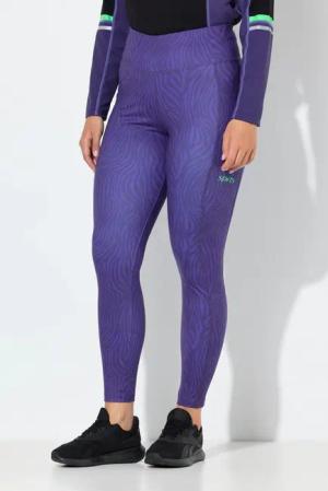 Ulla Popken Leggings Sport-Leggings Leomuster schnelltrocknend