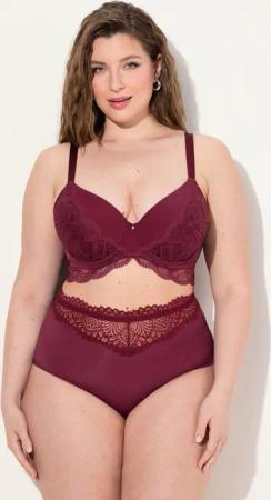 Ulla Popken Longline-BH TRUYOU Bügel-BH Spitze Softcups