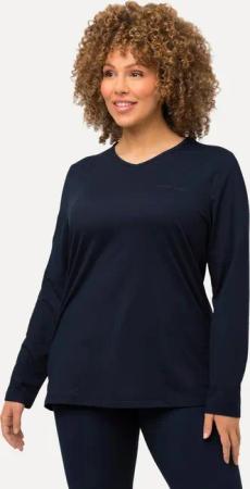 Ulla Popken Longsleeve Ski-Funktionsshirt schnelltrocknend Loop Langarm