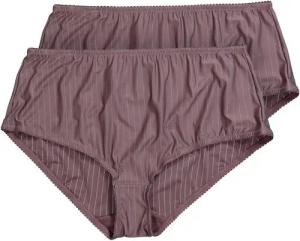 Ulla Popken Midislip Midislips 2er-Pack Nadelstreifen (2-St)