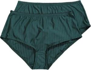 Ulla Popken Midislip Midislips 2er-Pack Nadelstreifen (2-St)