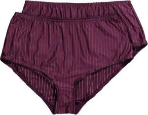 Ulla Popken Midislip Midislips 2er-Pack Nadelstreifen (2-St)