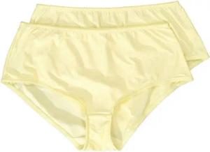 Ulla Popken Midislip Midislips 2er-Pack Nadelstreifen (2-St)