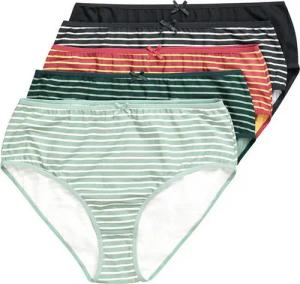 Ulla Popken Midislip Midislips 5er-Pack Ringel