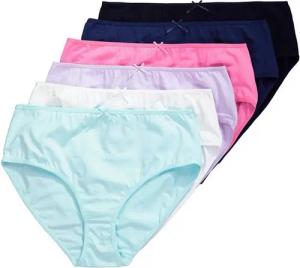 Ulla Popken Midislip Midislips 6er-Pack Farbmix