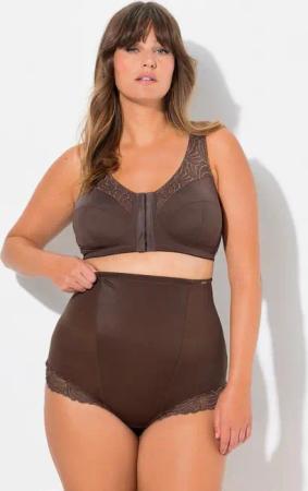 Ulla Popken Miederhose Bodyforming-Miederhose High Waist Spitze hinten