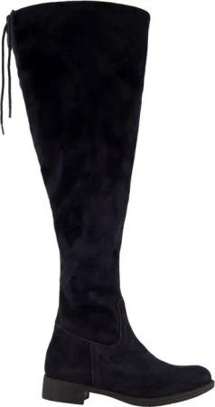 Ulla Popken Overknee-Stiefel Bindeband Reißverschluss Weite H Stiefel