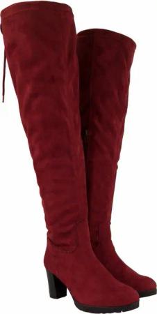 Ulla Popken Overknee-Stiefel XL-Schaft Weite H Stiefel