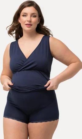 Ulla Popken Panty Bellieva Panty Baucheinsatz Saumspitze Schwangerschaft