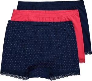 Ulla Popken Panty Pantys 3er-Pack Spitze Punkte