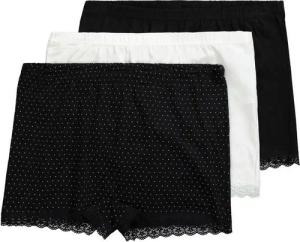 Ulla Popken Panty Pantys 3er-Pack Spitze Punkte