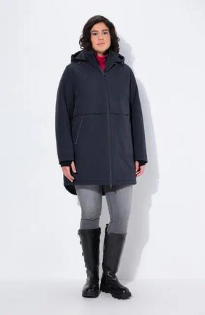 Ulla Popken Parka HYPRAR Funktions-Mantel wasserdicht Kapuze