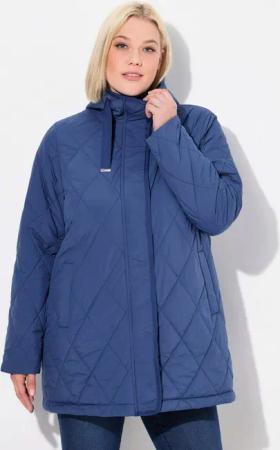 Ulla Popken Parka HYPRAR Funktions-Steppjacke wasserabweisend Kapuze