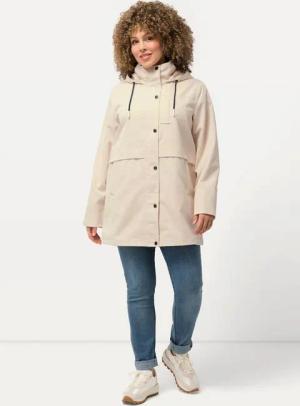 Ulla Popken Parka HYPRAR Parka wasserabweisend Stehkragen Kapuze