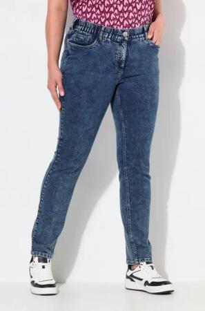Ulla Popken Regular-fit-Jeans Jerseyjeans Sarah schmales Bein Komfortbund