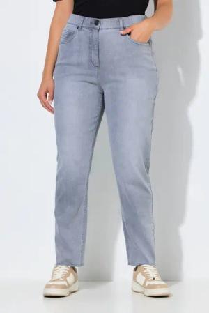 Ulla Popken Regular-fit-Jeans Mom-Jeans Stretchdenim Komfortbund