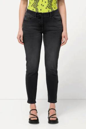 Ulla Popken Regular-fit-Jeans Push-Up-Jeans Sarah schmales Bein Stretch