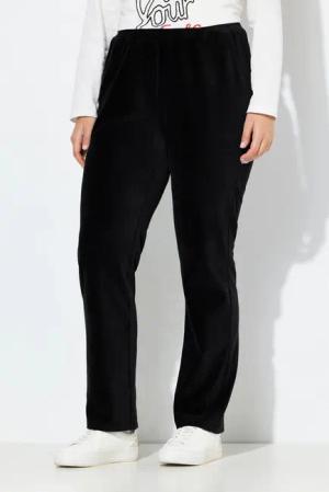 Ulla Popken Schlupfhose Cordhose Ruby gerades Bein Elastikbund