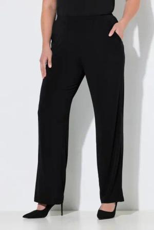 Ulla Popken Schlupfhose Jersey Hose Relaxed Fit Elastikbund