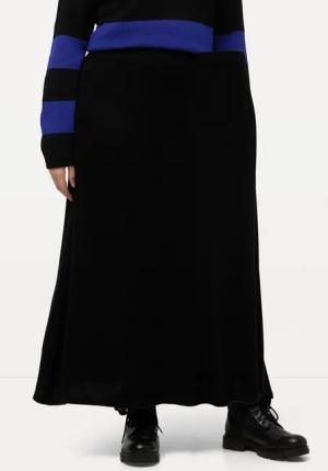 Ulla Popken Schlupfrock Strick-Midirock A-Linie Elastikbund