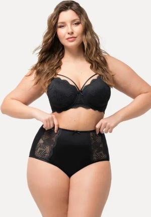 Ulla Popken Slip Maxislip seitliche Spitze Mikrofaser