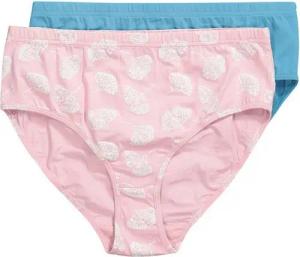 Ulla Popken Slip Midislips 2er-Pack uni/Gingko Biobaumwolle