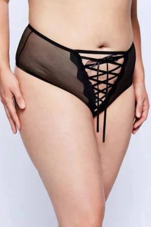 Ulla Popken Slip Stringpanty Ouvert High Waist