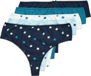 Ulla Popken Slip Strings 5er-Pack Millefleur/einfarbig