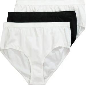 Ulla Popken Slip Taillenslip Unterhose höher geschnitten 3er Pack (3-St)