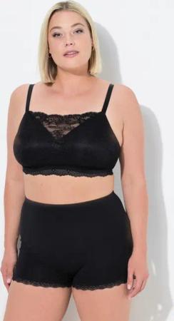 Ulla Popken Soft-BH Bralette Softcups Spitze ohne Bügel Cup B - E