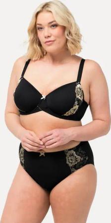 Ulla Popken Soft-BH TRUYOU Bügel-BH Spitze Softcups Cup B - E