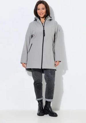 Ulla Popken Softshelljacke HYPRAR Softshelljacke wasserabweisend Fleecefutter