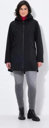 Ulla Popken Softshelljacke HYPRAR Softshelljacke wasserabweisend Kapuze