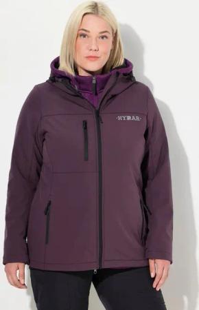 Ulla Popken Softshelljacke HYPRAR Softshelljacke wasserabweisend Stretch