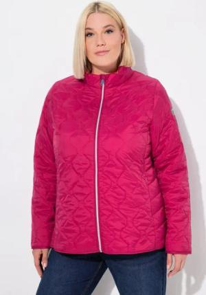Ulla Popken Steppjacke HYPRAR Leichtstepp-Jacke Kontrastfutter