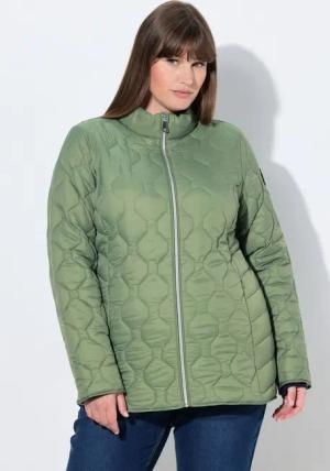 Ulla Popken Steppjacke HYPRAR Leichtstepp-Jacke Kontrastfutter