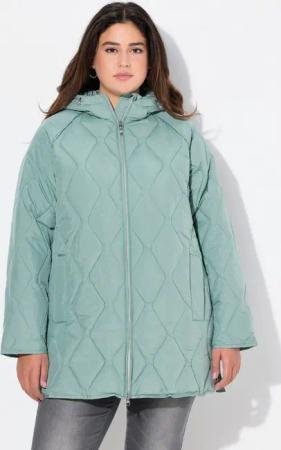 Ulla Popken Steppjacke HYPRAR Steppjacke 2-Wege-Zipper