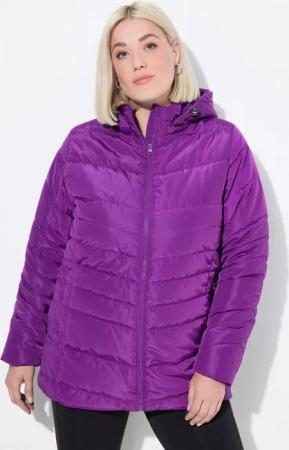 Ulla Popken Steppjacke HYPRAR Steppjacke wasserabweisend Kapuze