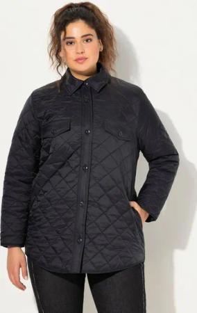 Ulla Popken Steppjacke Stepp-Hemdjacke