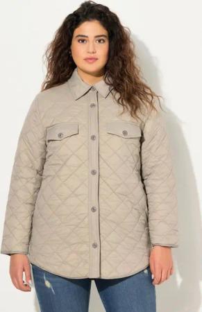 Ulla Popken Steppjacke Stepp-Hemdjacke