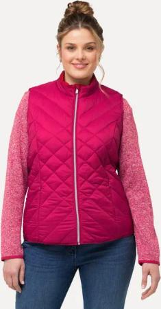 Ulla Popken Steppweste HYPRAR Funktions-Steppweste Kontrastfutter